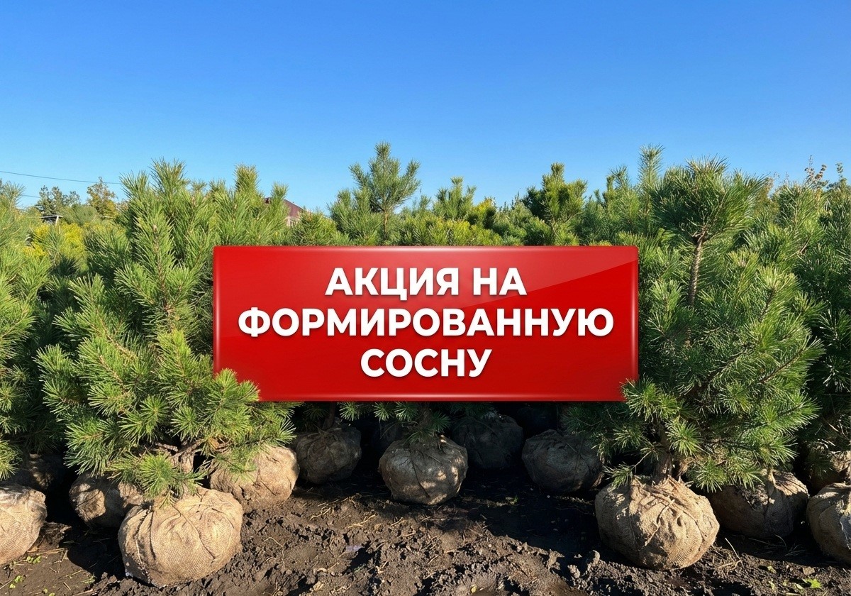 Акция на Сосну обыкновенную формированную
